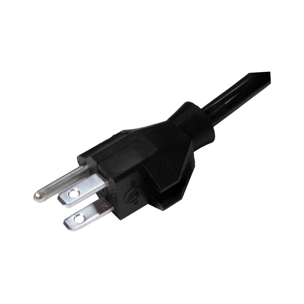 FT-3K 美规三芯带线扣插头UL认证电源线